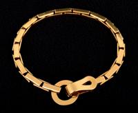 Cartier 18K Gold Vintage Estate Bracelet - Sold for $2,750 on 05-06-2017 (Lot 84).jpg